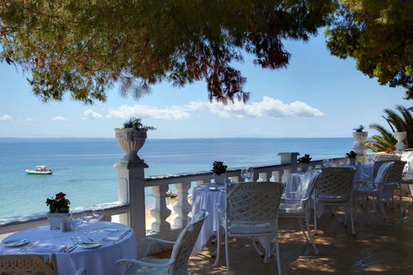 Luxushotel mit Spa am Strand Chalkidiki Griechenland