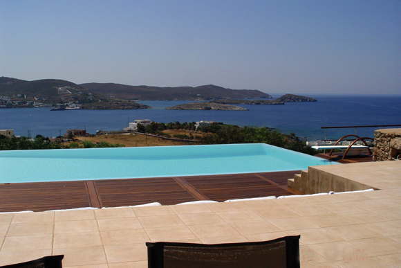 Ferienvilla-Luxusvilla mit Service in Griechenland-Kykladen-Syros-Finikia