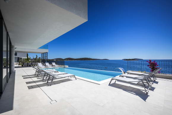Luxusvilla am Meer Pool Kroatien Dalmatien mieten