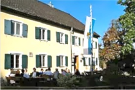 Gasthof mit Biergarten in Bayern