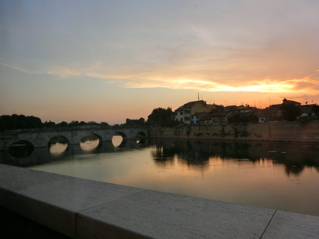 Römerbrücke in Rimini