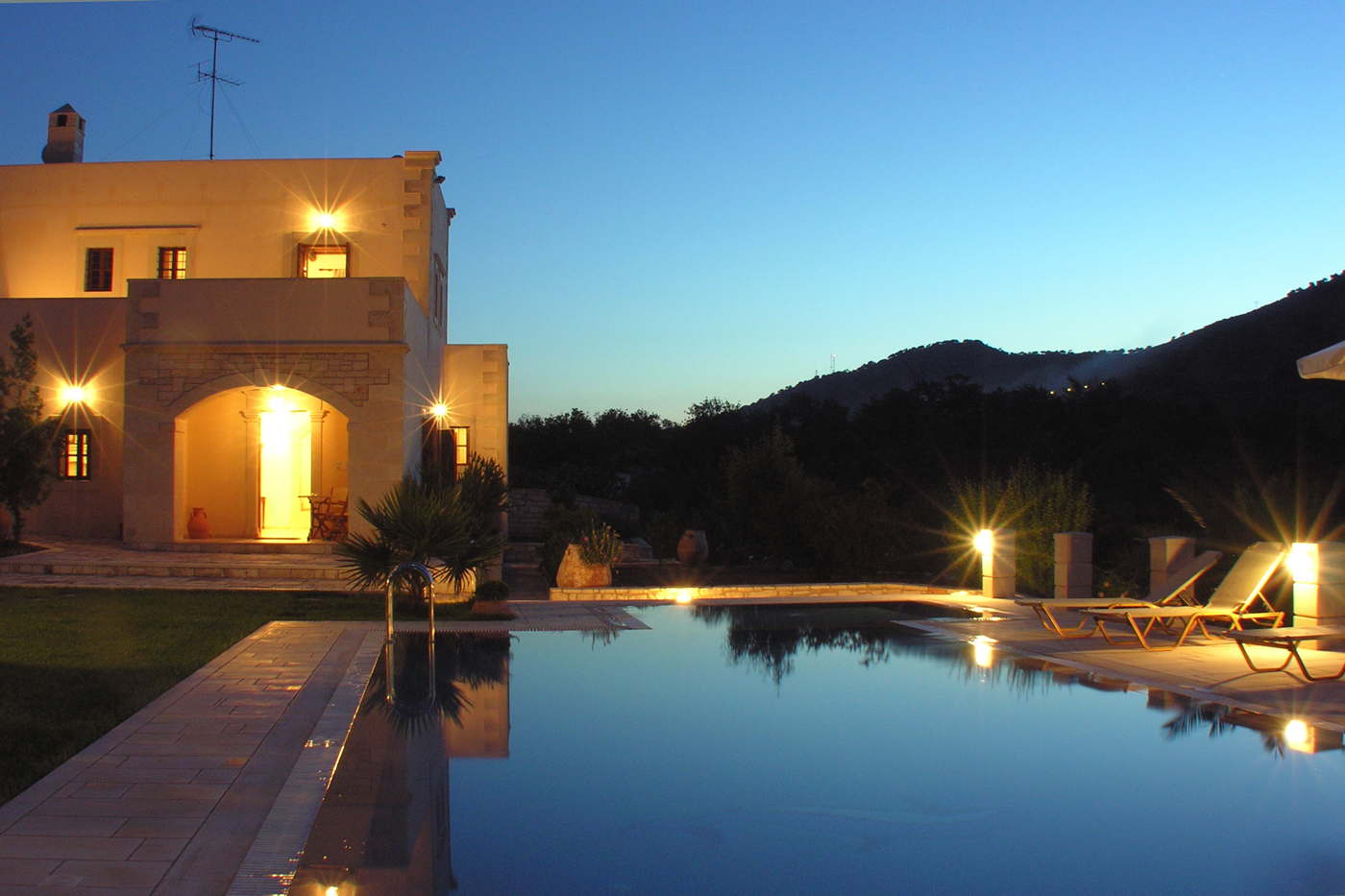 Landhaus Villa Panormo mit Pool auf Kreta - DOMIZILE REISEN