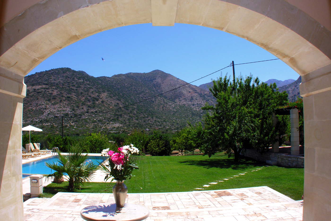 Landhaus Villa Panormo mit Pool auf Kreta - DOMIZILE REISEN