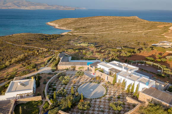 Ferienvilla am Meer mit eigenem Pool in Griechenland Antiparos