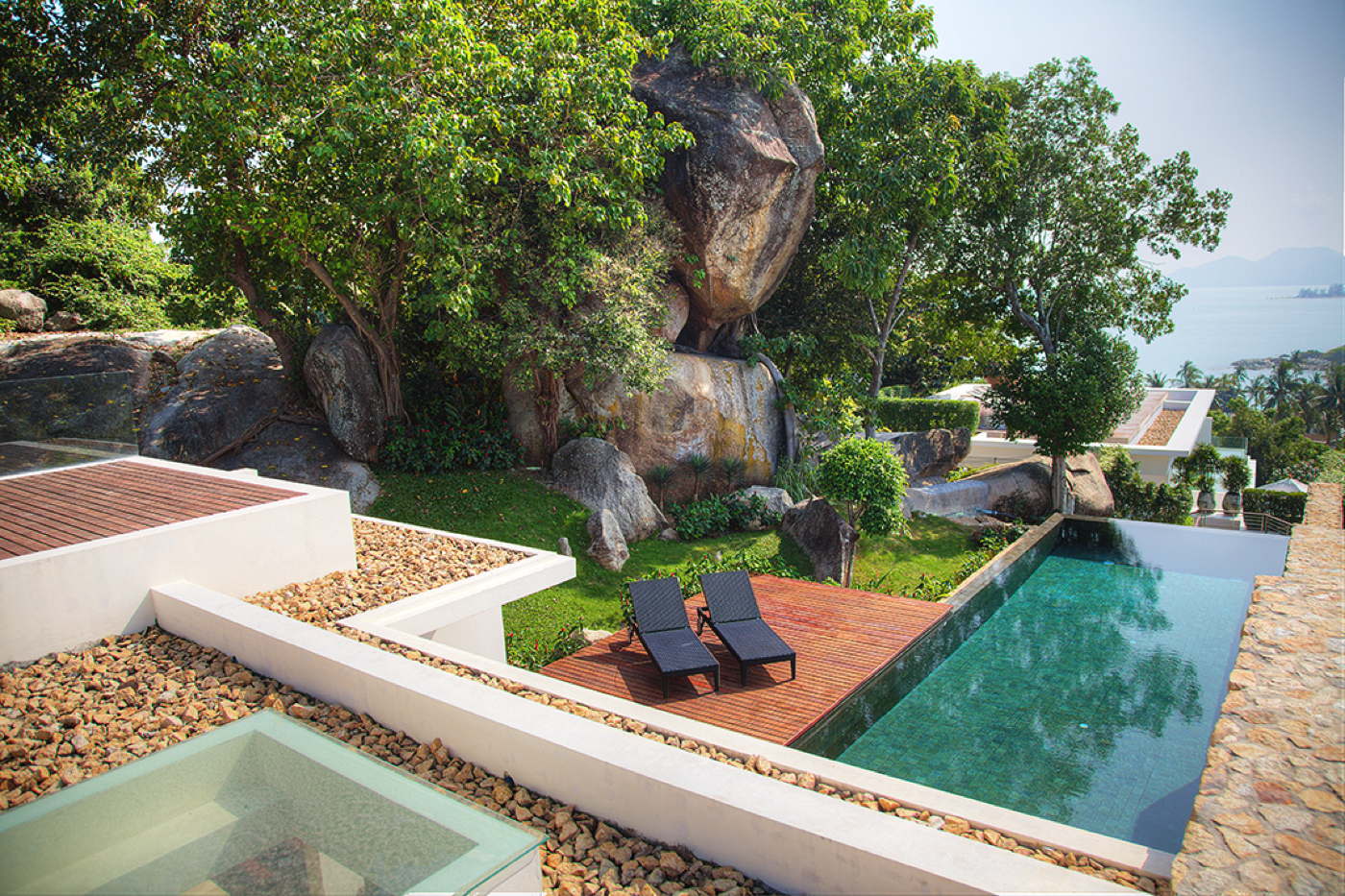 Luxusvilla-Luxusferienhaus-Ferienvilla-Villa in Thailand-Koh Samui-Samujana