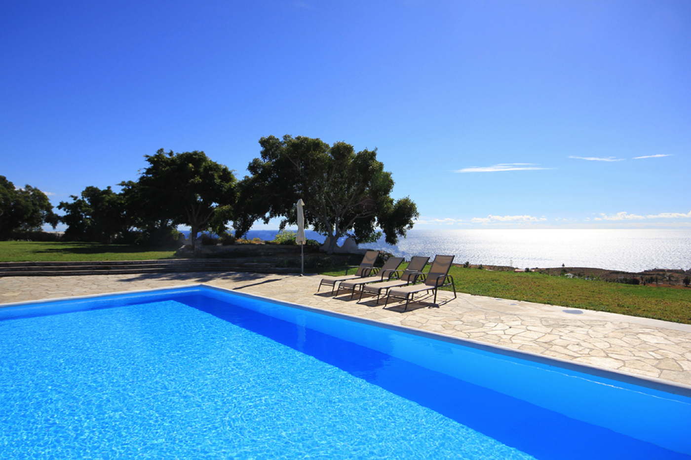 Ferienvilla Vista Mare mieten mit Pool und Meerblick auf Teneriffa Kanaren Spanien