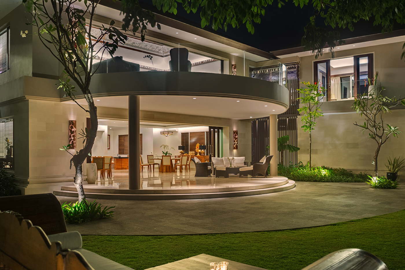 Luxusvilla Bali-Villa mit Pool-Service-Koch-Indonesien-Kuta Selatan