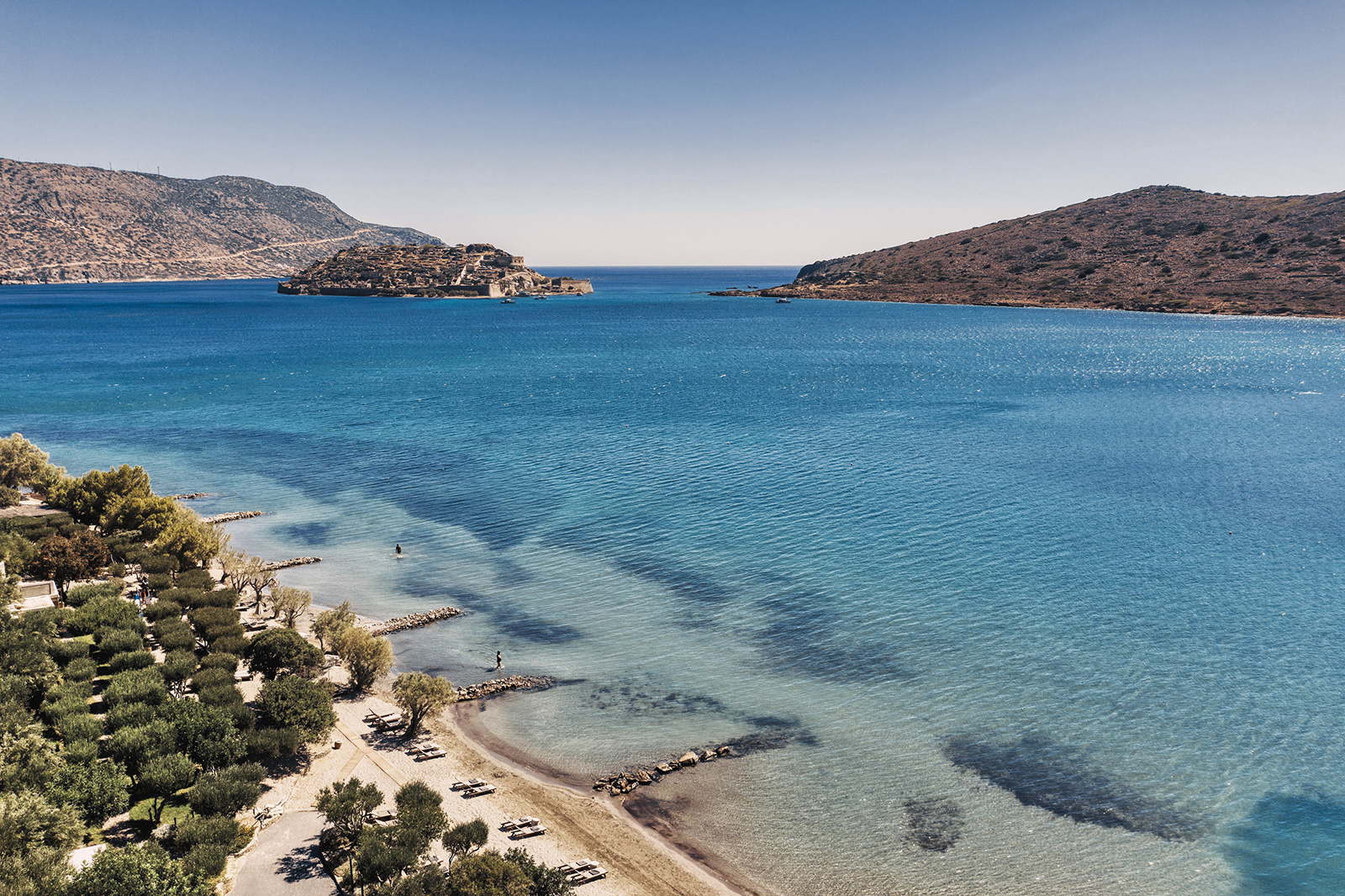 Ferienvilla mit Pool am Meer mieten auf Kreta Griechenland

