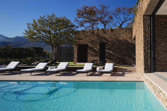 Boutique-Hotel mit erstklassigem Weingut Franschhoek Kapregion Südafrika
