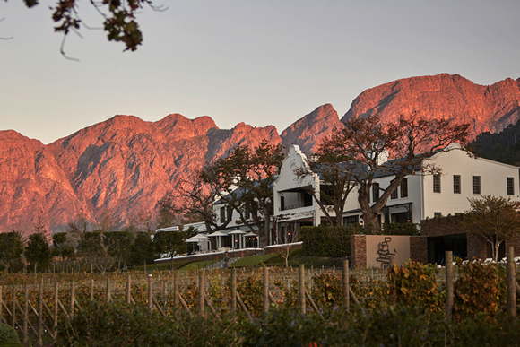 Boutique-Hotel mit erstklassigem Weingut Franschhoek Kapregion Südafrika