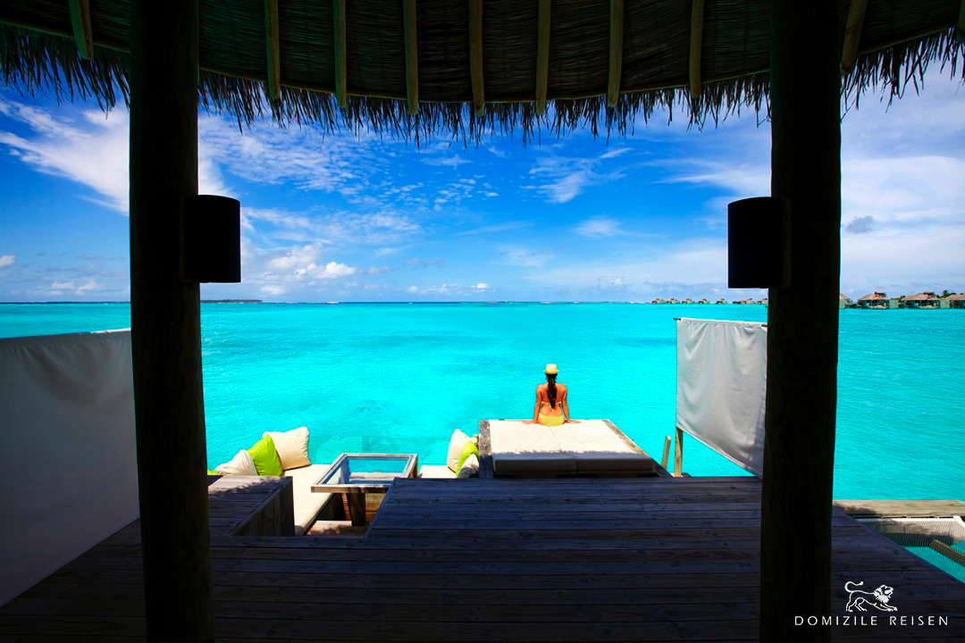 Malediven Luxushotel Six Senses Laamu Lagoon Water Villa