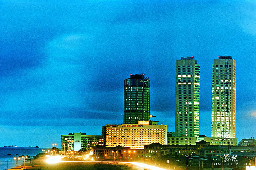 Colombo Sri Lanka at night