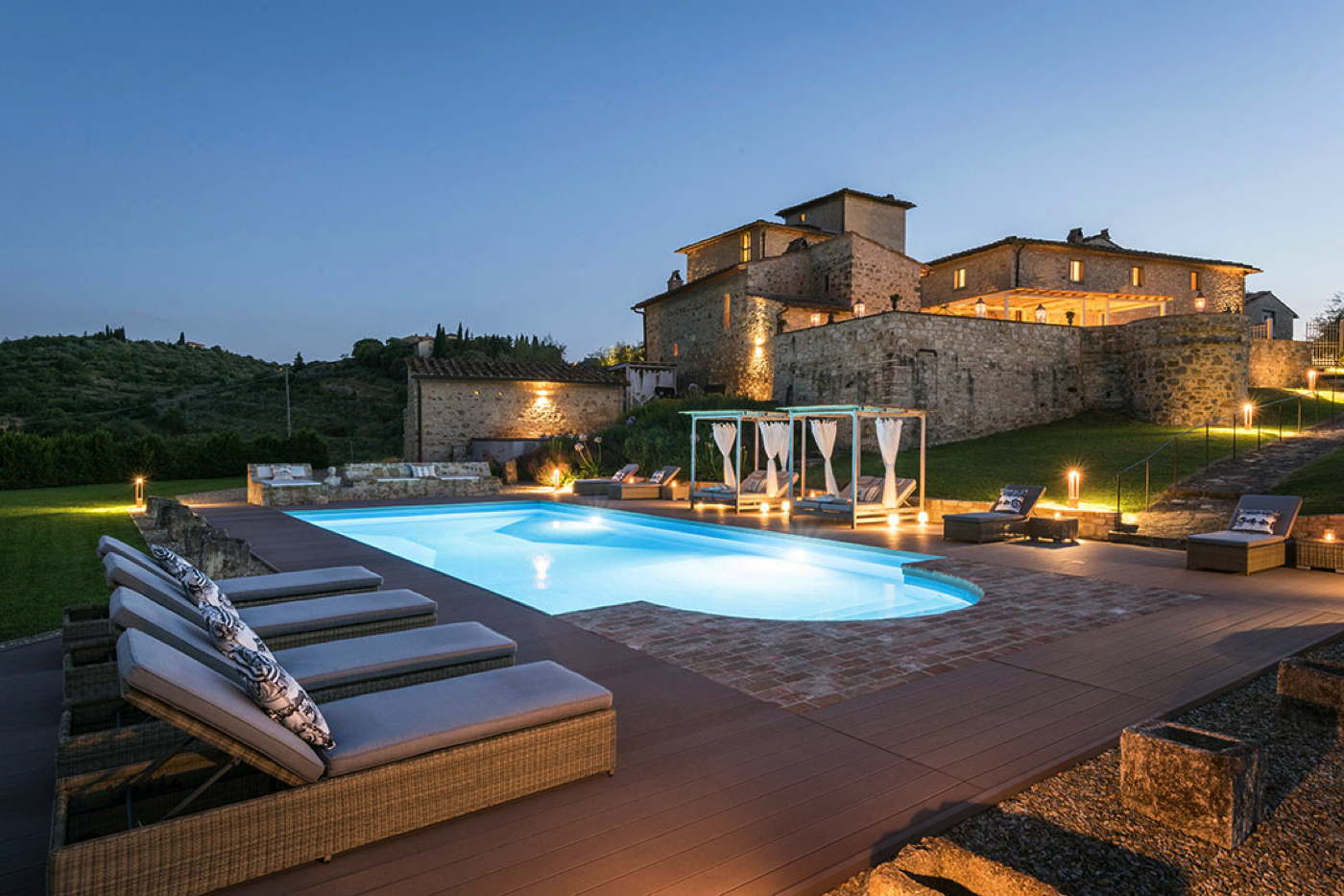 Luxusvilla-Landgut-Italien-Toskana-Chianti-mit Spa-Vitigliano