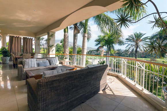 Luxusvilla mit Pool am Golfplatz von Las Americas Teneriffa Kanaren Spanien
