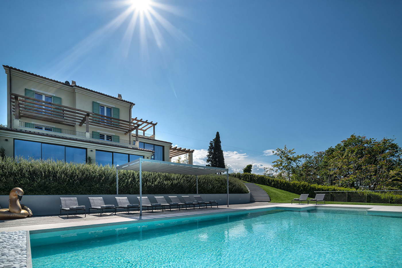 Landhaus-Italien-Marken-Civitanova mit Meerblick-privatem Spa