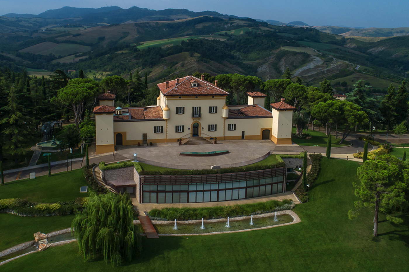 Hotel mit SPA und Tennisplatz in Italien-Emilia-Romagna-Varignana