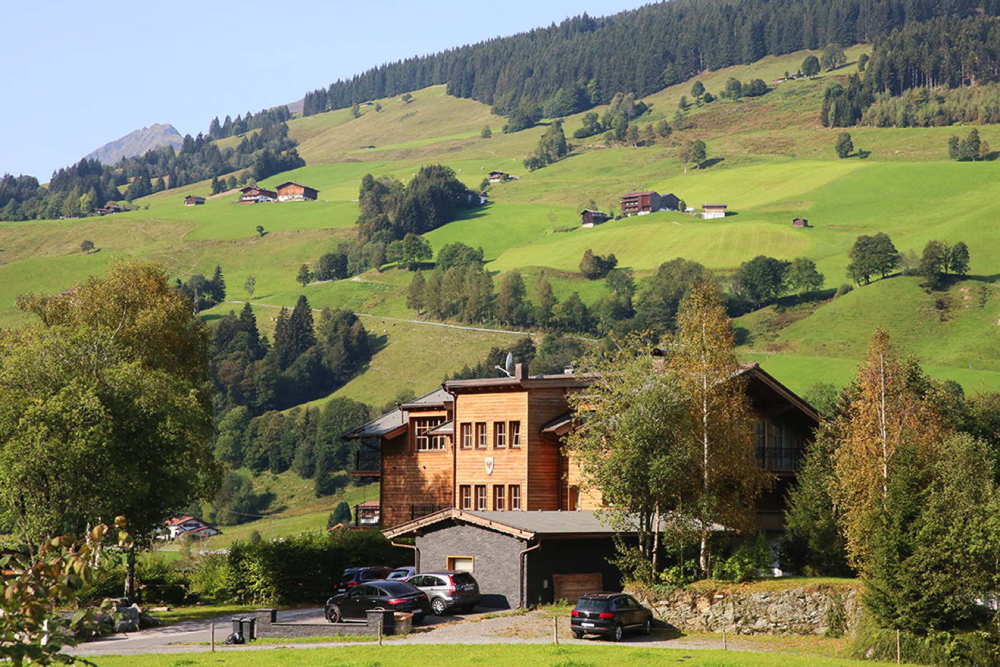 Chalet-Gemeinschaftspool-Wellness in Österreich-Tirol-Kitzbühel-Jochberg