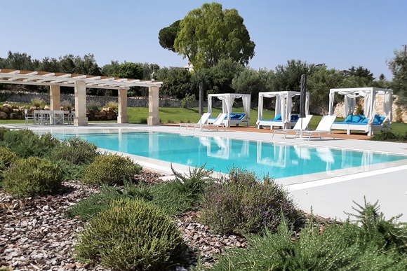Luxus-Landgut Ferienvilla Pool Italien Apulien Polignano a Mare