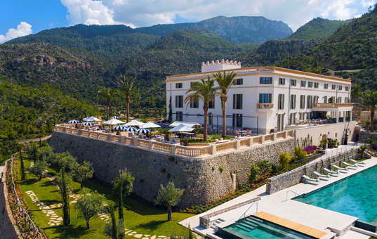 Spanien - BALEARIC ISLANDS - MAJORCA - Banyalbufar - Hotel Bunyola - stunning location with sea views