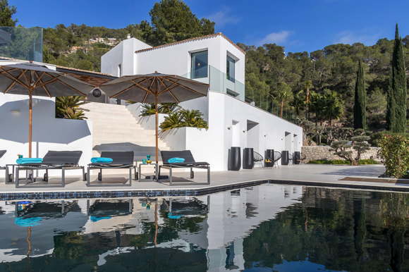 Luxusvilla / Designvilla mit Pool und Meerblick Spanien-Balearen-Ibiza-JesusLandhaus in Spanien-Ibiza-