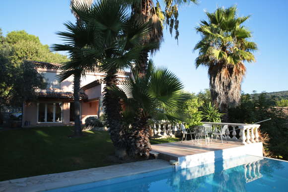 Ferienvilla mit Pool an der Cote d'Azur