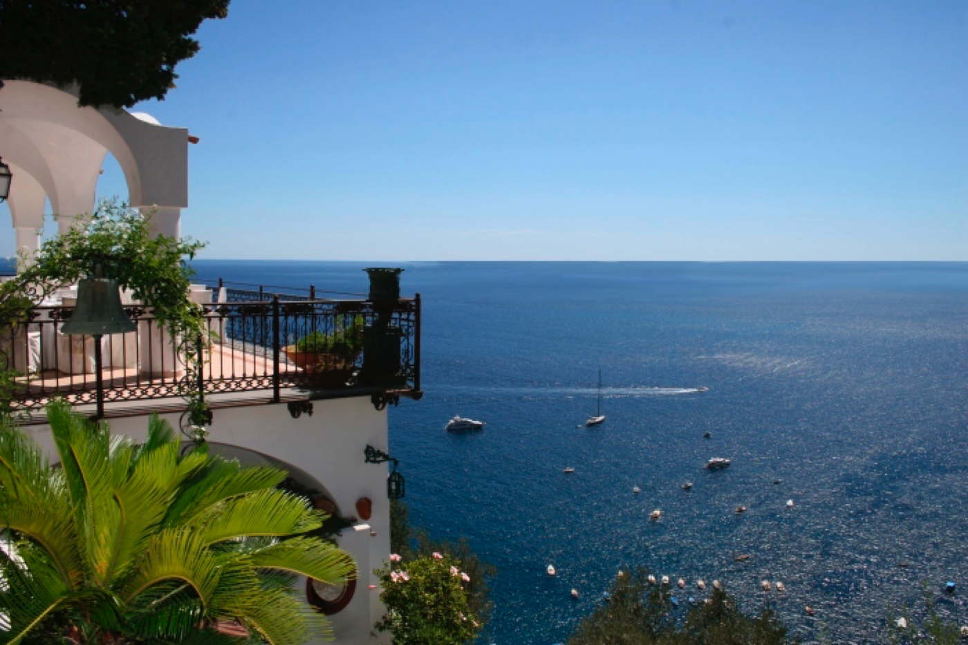 Ferienvilla hoch über dem Meer an der Amalfiküste in Italien