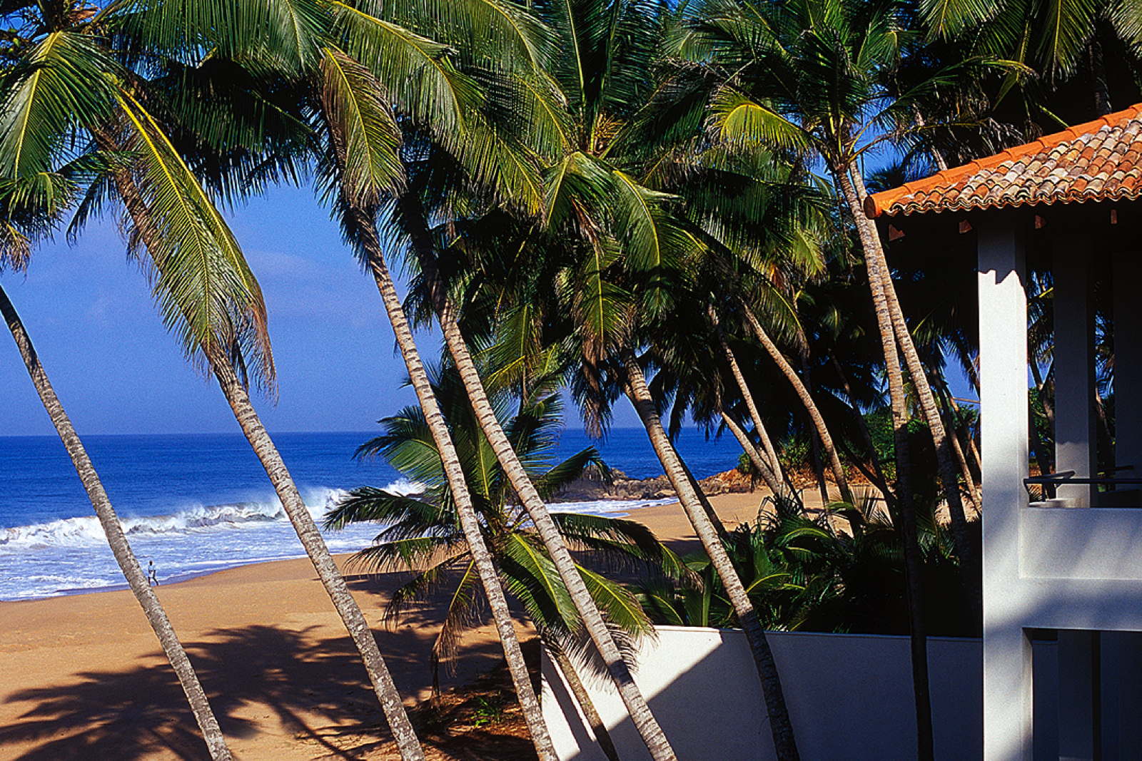 Strandvilla mieten-Ferienvilla am Meer-Villa mit Pool und Service-Villa in Sri Lanka-Induruwa