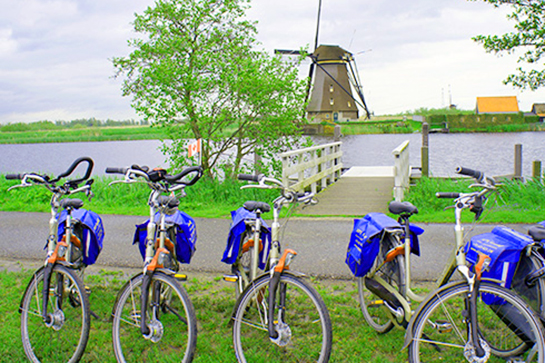 Waterway Cruise und Radfahren