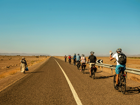 E-Bike Radln in Marokko