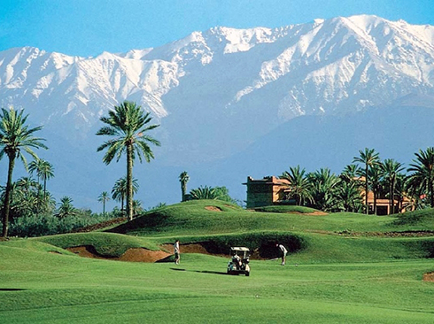 Golfing in Morocco