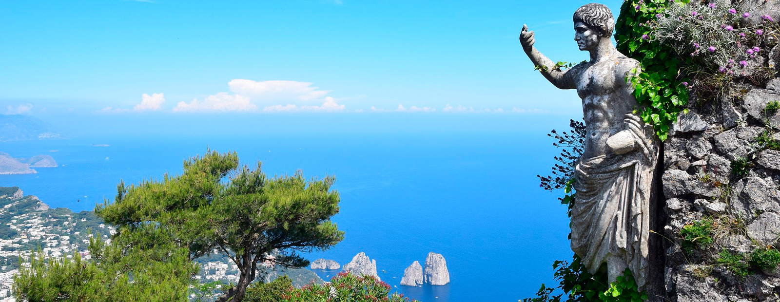 Luxurious holiday homes on Capri island